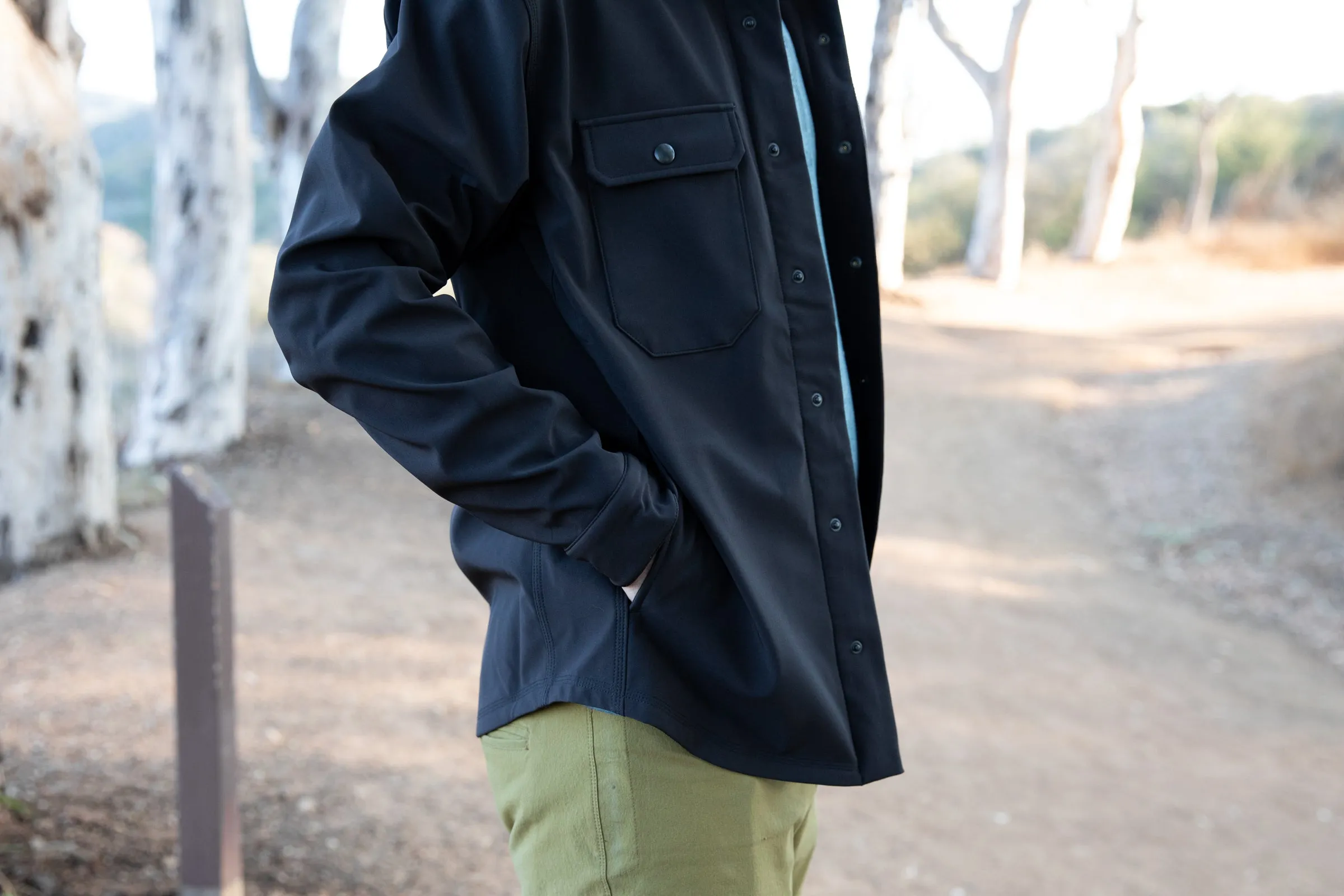 winter SHIRT JACKET