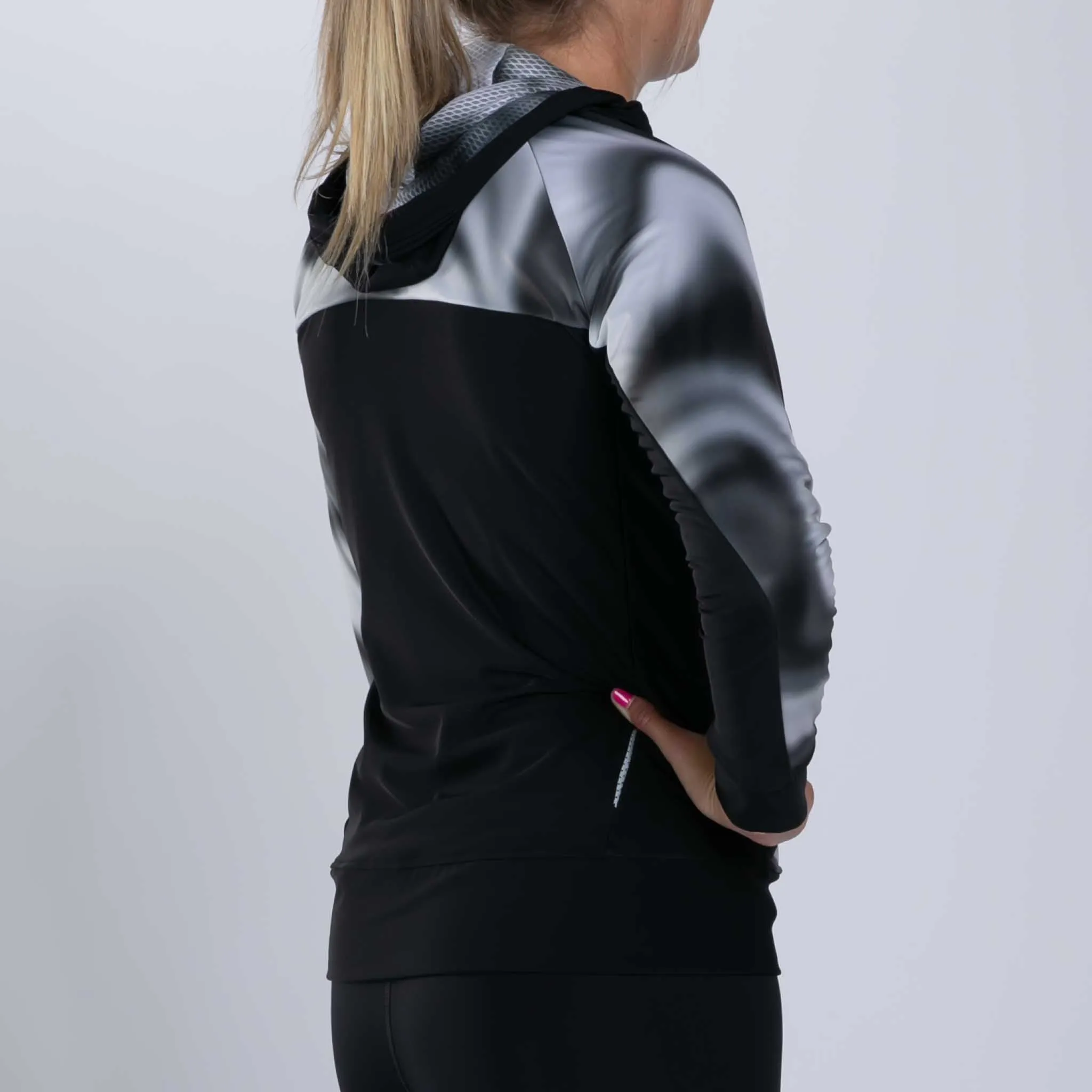 Womens Elite Thermo Shield Hoodie - Blur