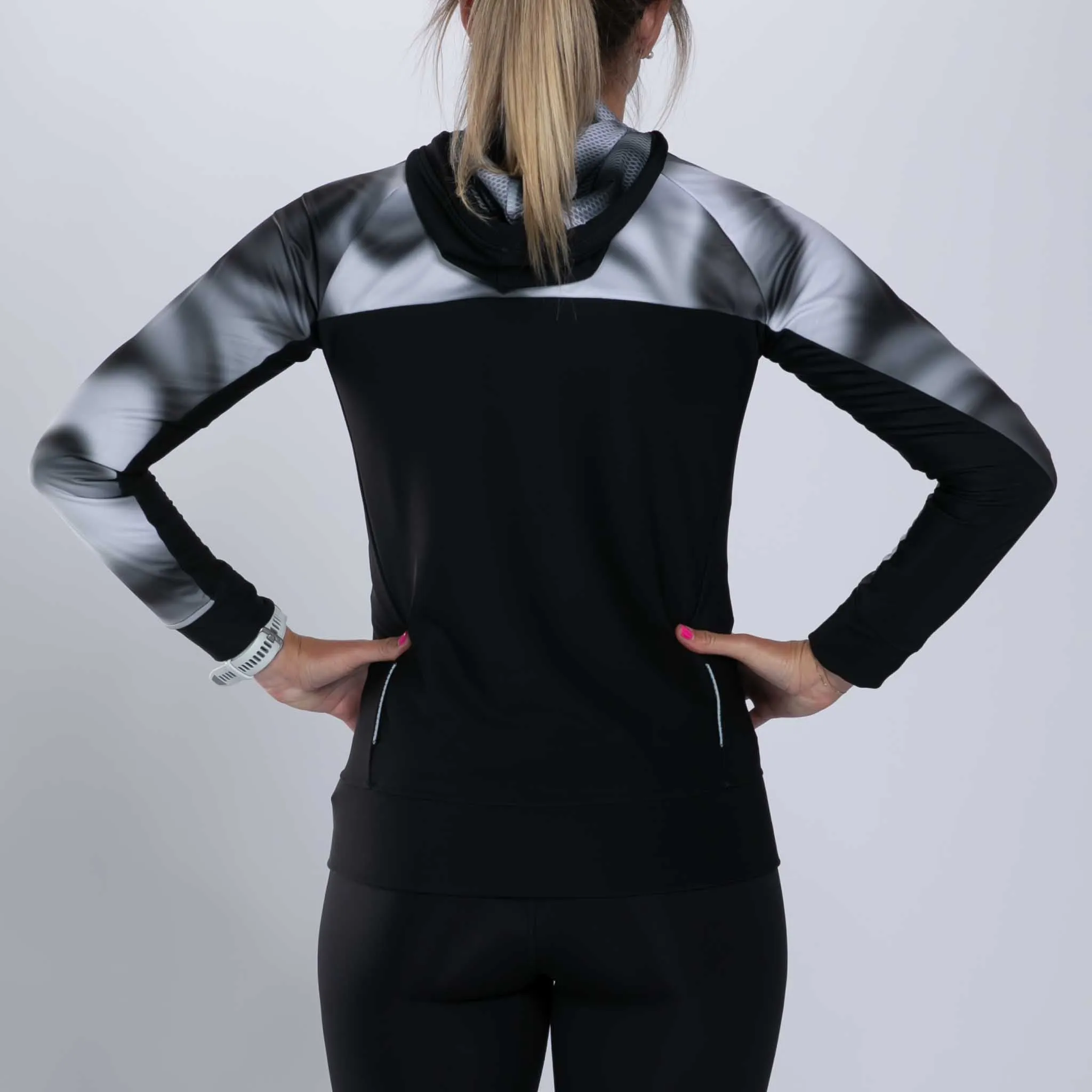 Womens Elite Thermo Shield Hoodie - Blur