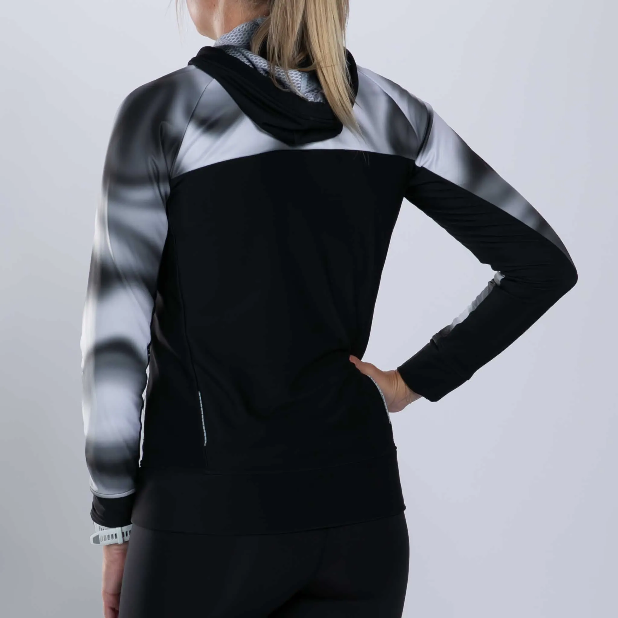 Womens Elite Thermo Shield Hoodie - Blur